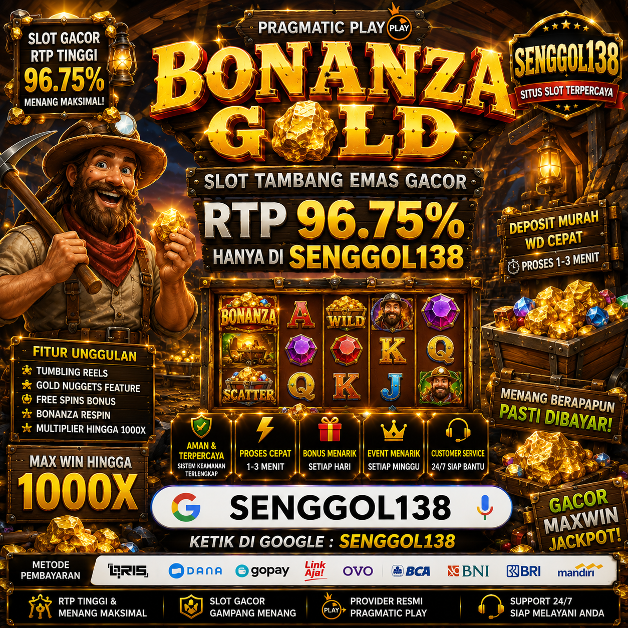 Bonanza Gold Slot Pragmatic Play