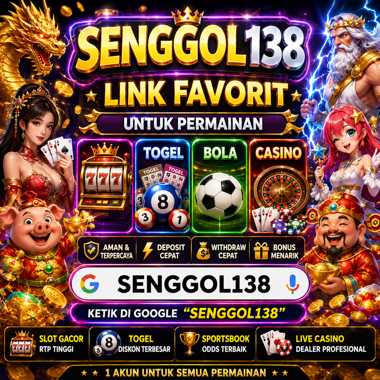 Senggol138 Platform Gaming