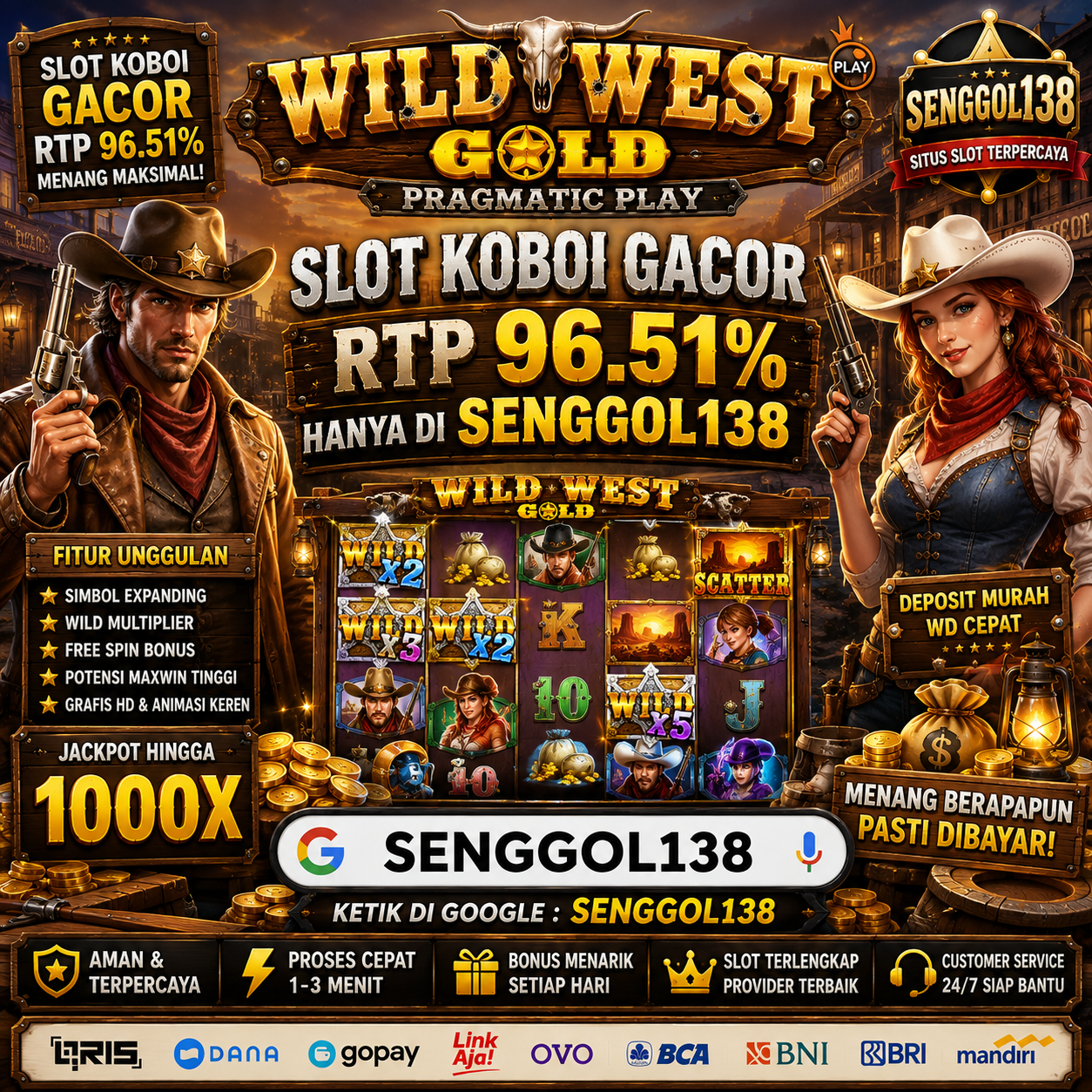 Wild West Gold Slot Pragmatic Play