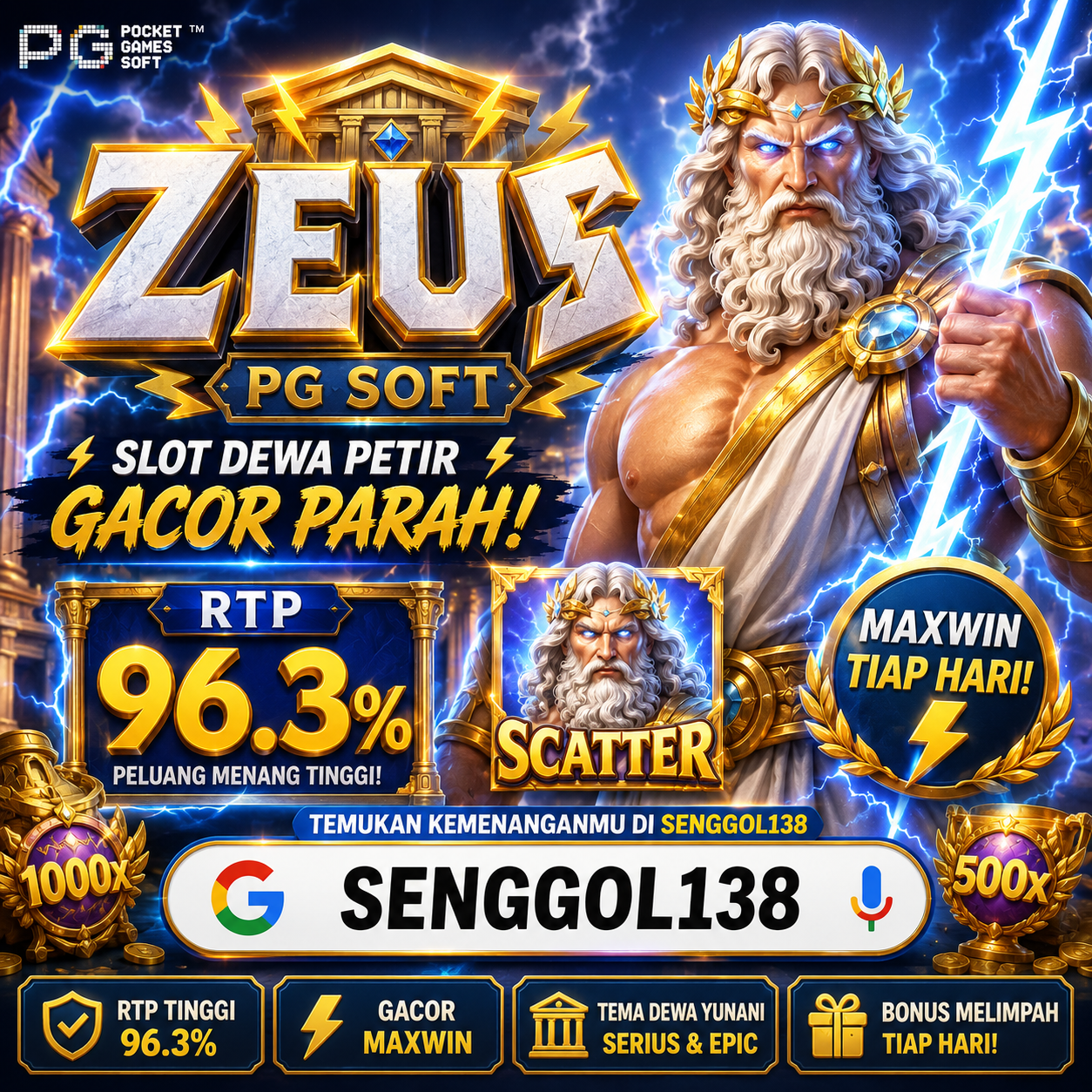 Zeus Slot PG Soft