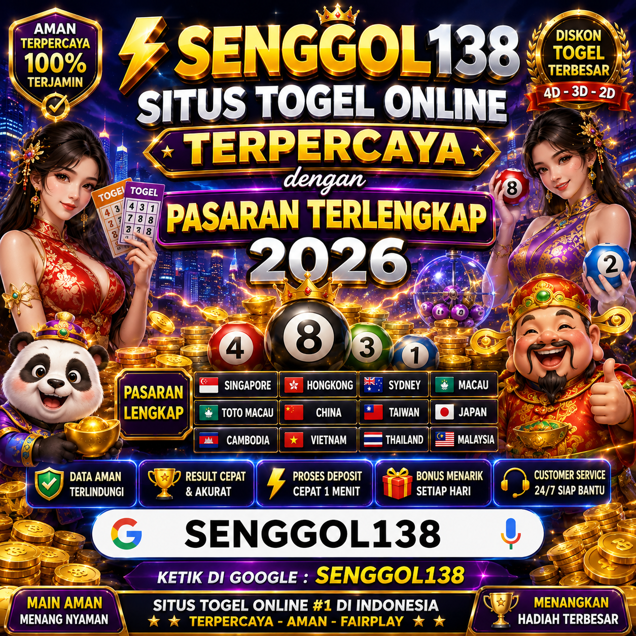 Togel Online Terpercaya Senggol138